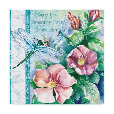 Sher Sester 'Natures Dragonfly Days' Canvas Art,24x24